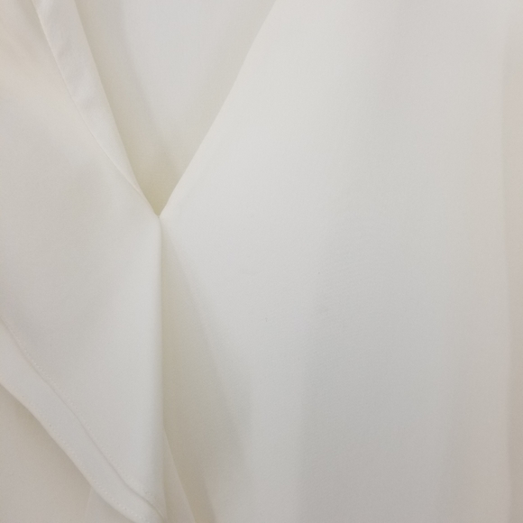 HOLD DO NOT BUY Theory Silk Ruffle Longsleeve Blouse - Picture 4 of 7